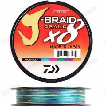 Шнур DAIWA J-BRAID GRAND X8E 300М 0,20ММ MULTI COLOR Шнур DAIWA J-BRAID GRAND X8E 300М 0,20ММ MULTI COLOR